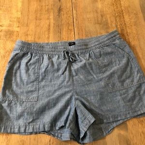 J. Crew chambray shorts